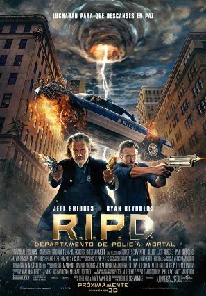 Cartell de R.I.P.D: DEPARTAMENTO DE POLICÍA MORTAL