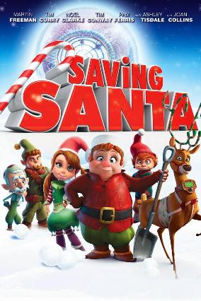 Cartell de SAVING SANTA. RESCATANDO A SANTA CLAUS