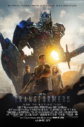 Cartell de TRANSFORMERS 4: LA ERA DE LA EXTINCIÓN